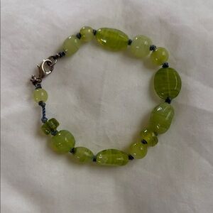 Green Beaded Bracelet